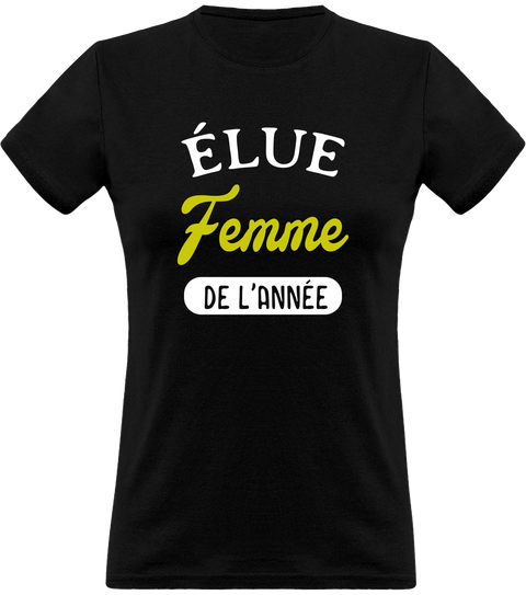 T shirt femme femme de l'année