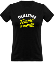 T shirt femme meilleure femme