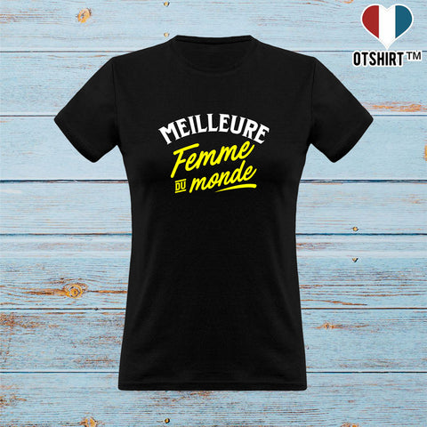 T shirt femme meilleure femme