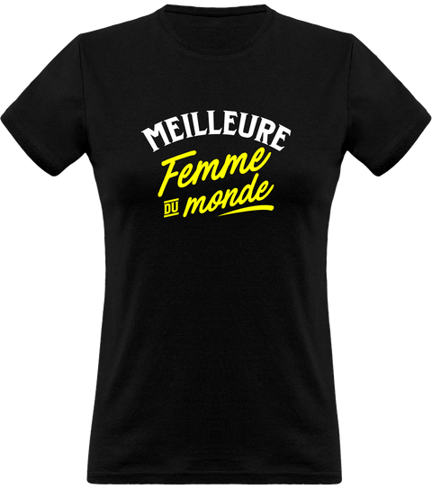 T shirt femme meilleure femme