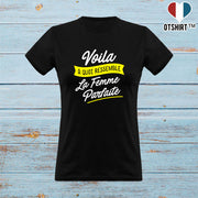 T shirt femme la femme parfaite 3