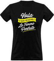 T shirt femme la femme parfaite