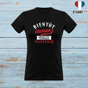 T shirt femme bientôt maman