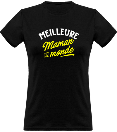 T shirt femme meilleure maman t shirt