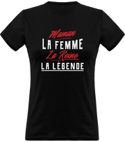 T shirt femme maman la légende t shirt