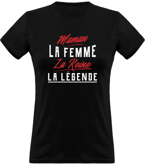 T shirt femme maman la légende t shirt