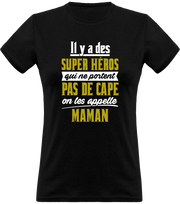 T shirt femme maman super héro t shirt