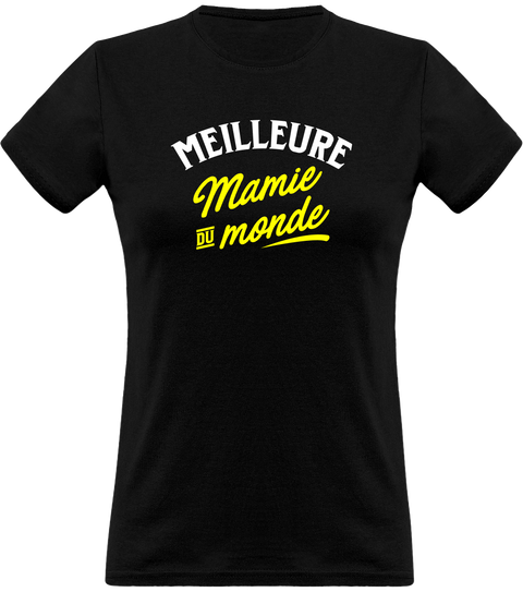 T shirt femme meilleure mamie
