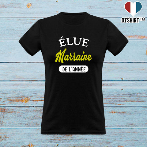 T shirt femme marraine de l'année 2