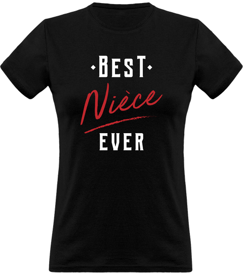 T shirt femme best nièce ever