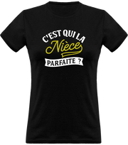 T shirt femme la nièce parfaite