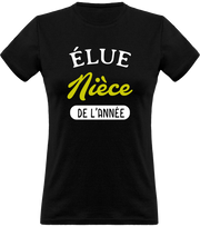 T shirt femme nièce de l'année