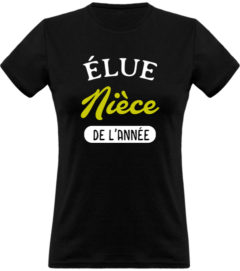 T shirt femme nièce de l'année