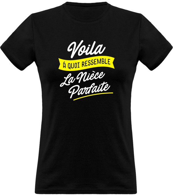 T shirt femme la nièce parfaite 3