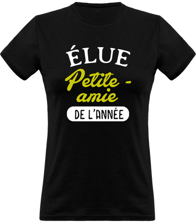 T shirt femme petite-amie de l'année