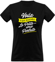 T shirt femme le petite-amie parfaite