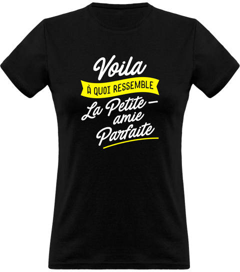 T shirt femme le petite-amie parfaite