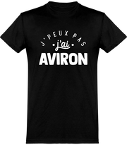  T shirt homme j'peux pas j'ai aviron