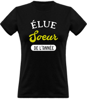 T shirt femme soeur de l'année