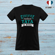 T shirt femme certifiée meilleure tata