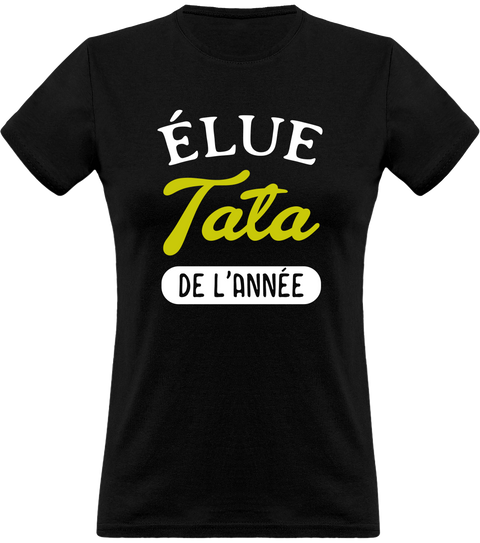 T shirt femme tata de l'année