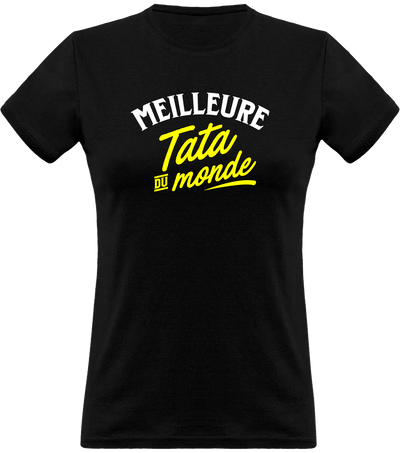 T shirt femme meilleure tata