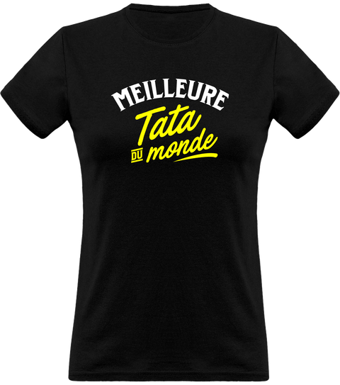 T shirt femme meilleure tata