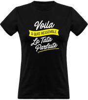 T shirt femme la tata parfaite