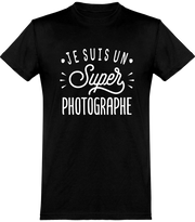  T shirt homme je suis un super photographe