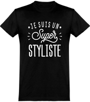  T shirt homme je suis un super styliste