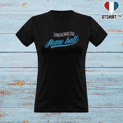 T shirt femme j'peux pas j'ai horse ball
