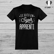  T shirt homme je suis un super apprenti