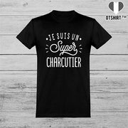  T shirt homme je suis un super charcutier