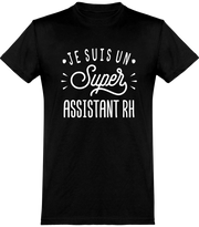  T shirt homme je suis un super assistant rh