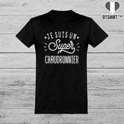  T shirt homme je suis un super chaudronnier