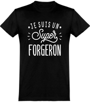  T shirt homme je suis un super forgeron