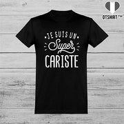  T shirt homme je suis un super cariste