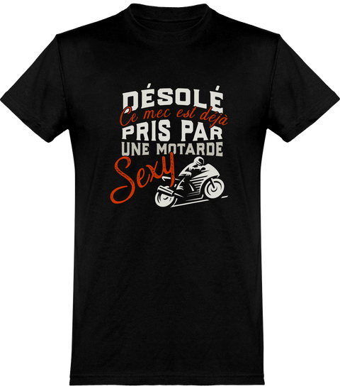 T-shirt Homme Respect Motard France dépt