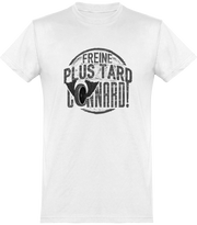  T shirt homme freine plus tard