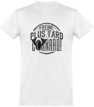  T shirt homme freine plus tard