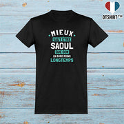  T shirt homme mieux vaut être saoul que con