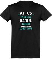  T shirt homme mieux vaut être saoul que con