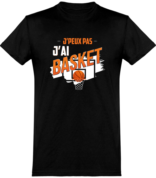  T shirt homme j'peux pas j'ai basket