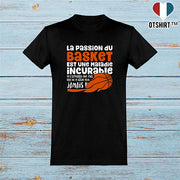  T shirt homme la passion du basket