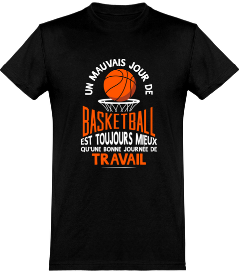 Tee shirt de basket top homme