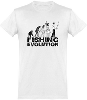  T shirt homme fishing evolution