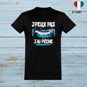  T shirt homme j'peux pas j'ai pêche 2