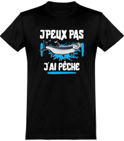  T shirt homme j'peux pas j'ai pêche