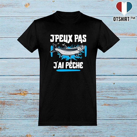  T shirt homme j'peux pas j'ai pêche 2