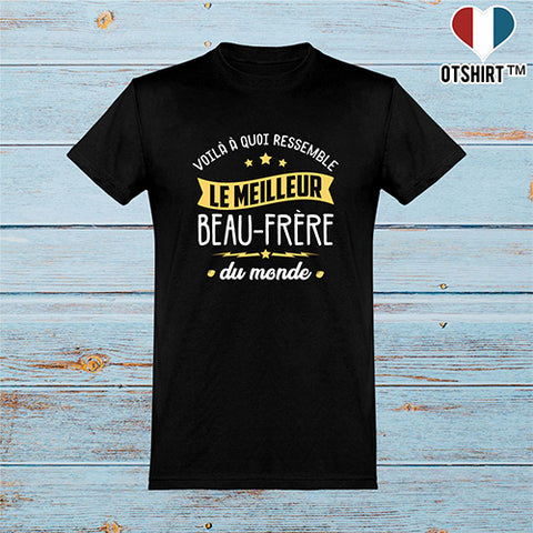 T shirt homme le meilleur beau-frère 2